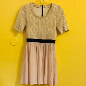 Monteau Juniors' Knit Top Embellished Dress